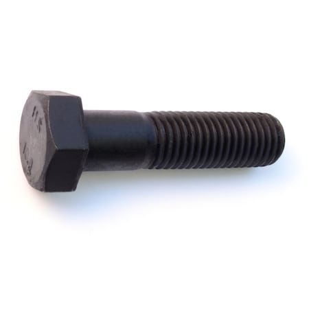 Midwest Fastener Class 10.9, M18-2.50 Hex Head Cap Screw, Plain Steel, 70 mm L, 2 PK 31105